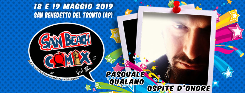 Ospite D'Onore San Beach Comix 2019: Pasquale Qualano