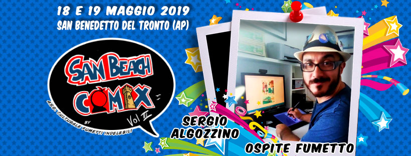 Ospite San Beach Comix 2019: Sergio Algozzino