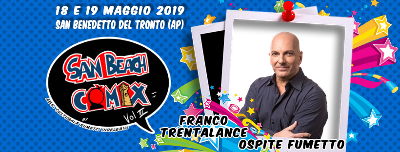 Ospite Fumetto San Beach Comix 2019: Franco Trentalance