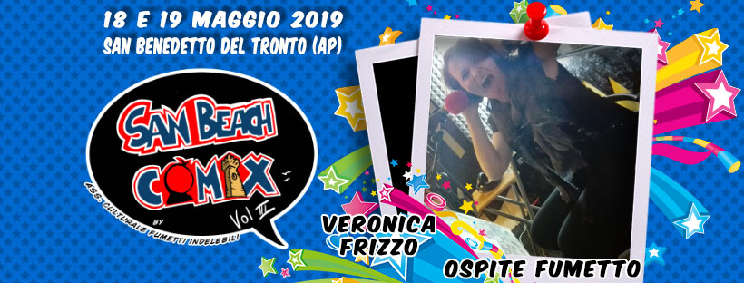 Ospite Fumetto San Beach Comix 2019: Veronica Frizzo