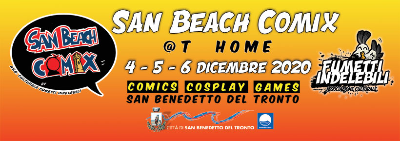 San Beach Comix @t home - evento online in streaming